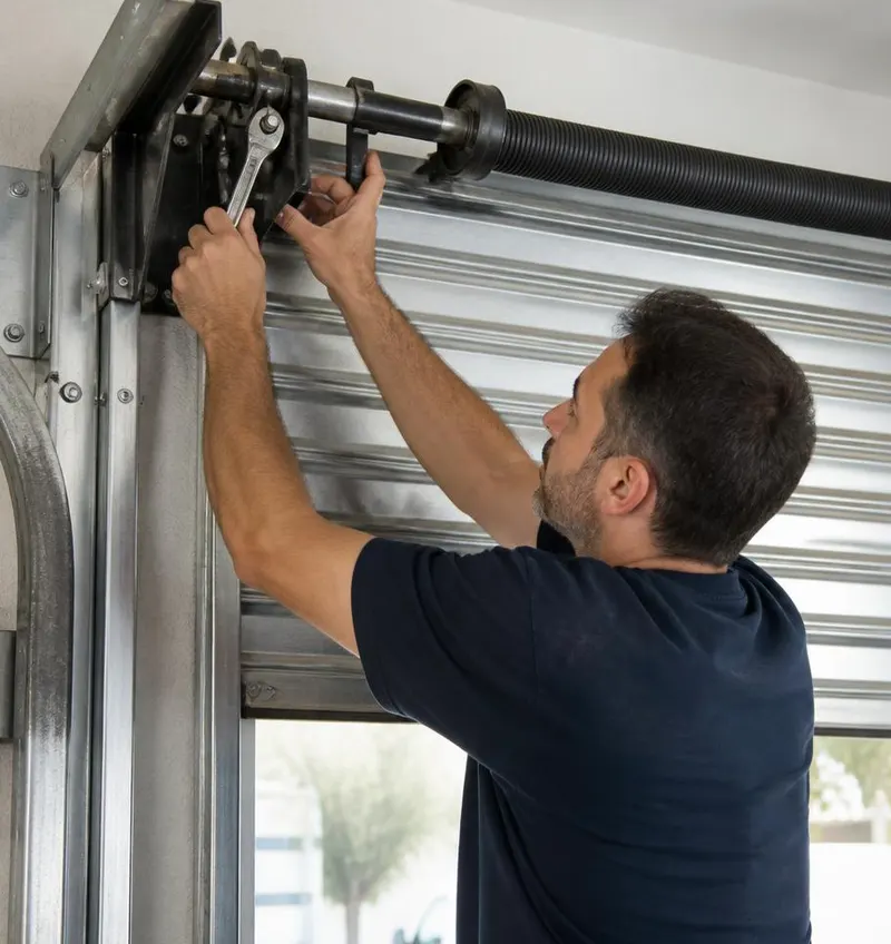 Off Track Door Repair in Coral Springs